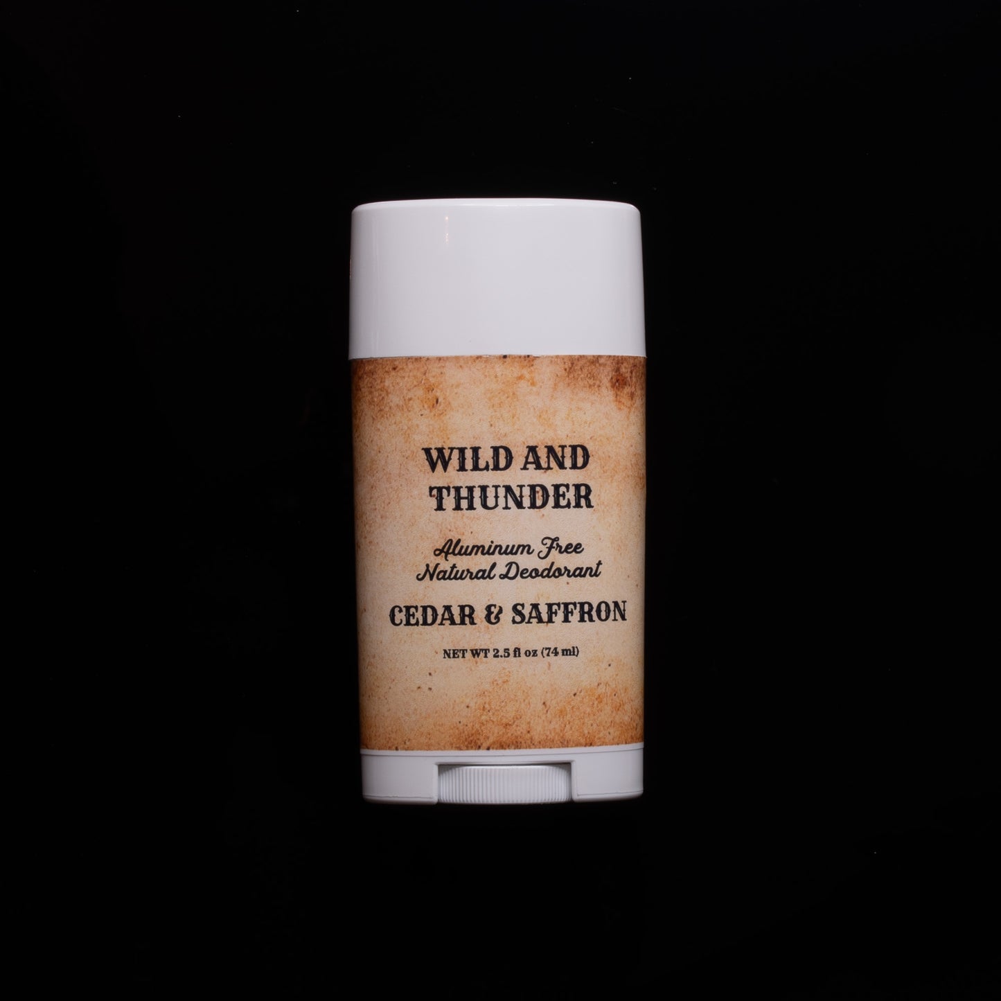 Natural Aluminum Free Deodorant (Cedar & Saffron) 2-Sticks