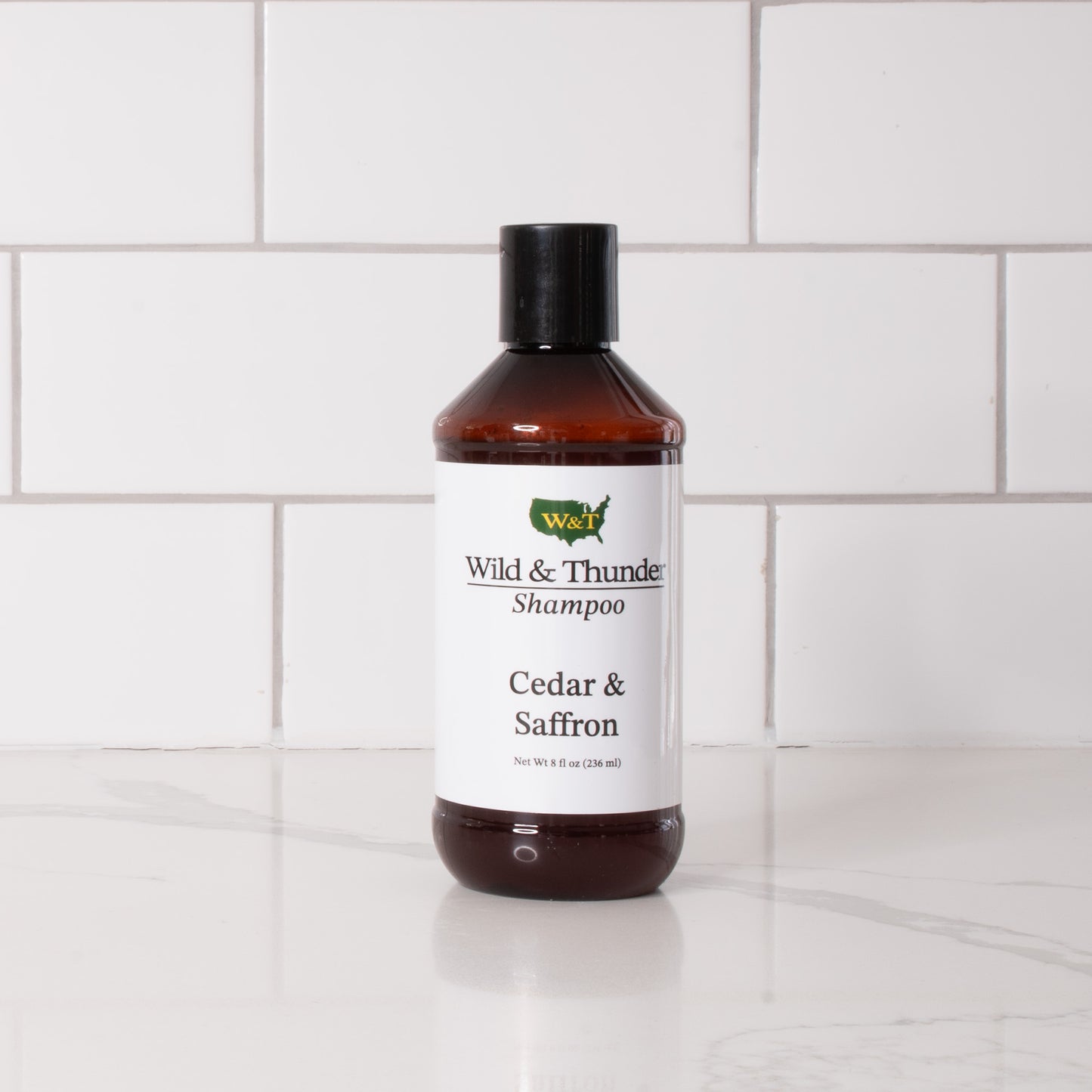 Natural Shampoo (Cedar & Saffron) 2-Bottles